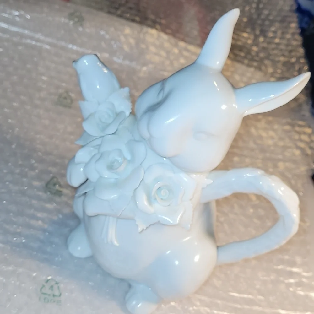 Bunny Rabbit and Rose's Teapot 🫖